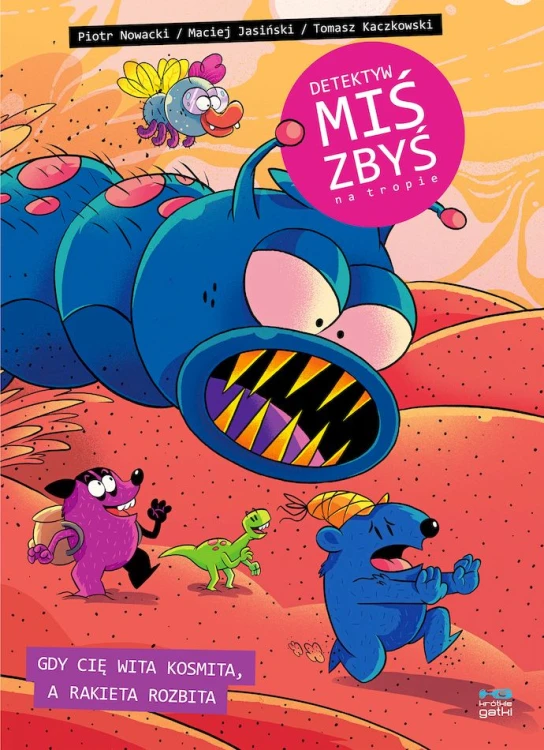 Komiks Detektyw Miś Zbyś na tropie o kosmicznym śledztwie na Marsie
