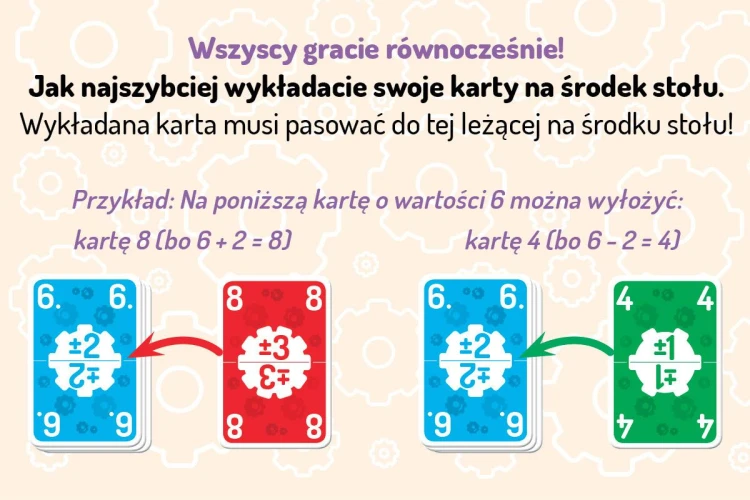 Gra matematyczna dla dzieci 8+ NASZA KSIĘGARNIA do wspólnej zabawy i nauki