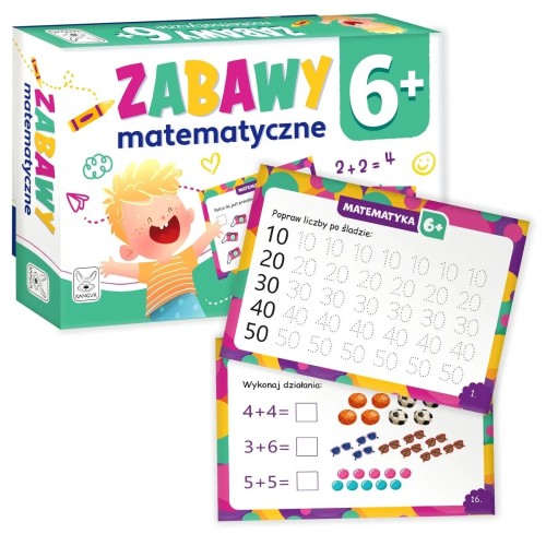 Zabawy matematyczne 6+ KANGUR – gra edukacyjna z zadaniami dla dzieci