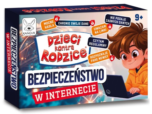 Gra KANGUR z 156 pytaniami o cyberbezpieczeństwie i zagrożeniach w sieci.