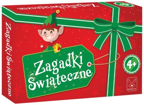 Gra edukacyjna KANGUR o Bożym Narodzeniu – dodatkowy widok zestawu z zagadkami na kartach