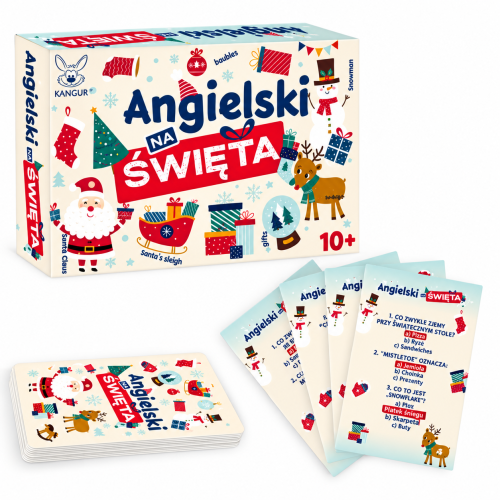 Angielski na Święta 10+ KANGUR – świąteczny quiz do nauki angielskich słówek