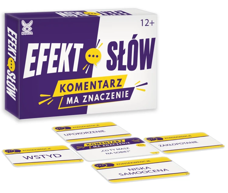 Efekt Słów KANGUR – gra edukacyjna o emocjach, empatii i hejcie dla młodzieży 12+