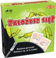 Założysz się? TACTIC GAMES – rodzinna gra planszowa z wyzwaniami zręcznościowymi i umysłowymi