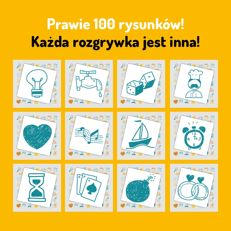 Gra Słów NASZA KSIĘGARNIA do wspólnego tworzenia i zapamiętywania skojarzeń