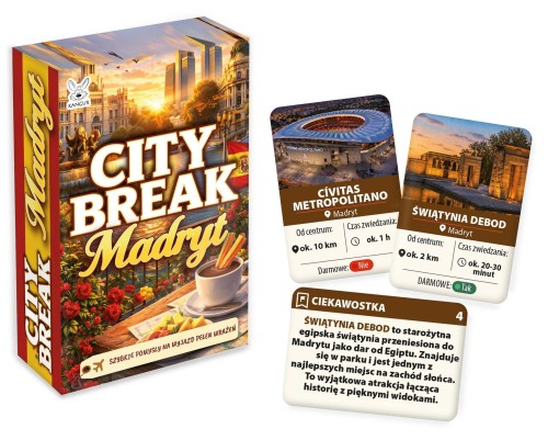 Mini przewodnik Madryt City Break KANGUR do planowania zwiedzania i poznawania atrakcji miasta
