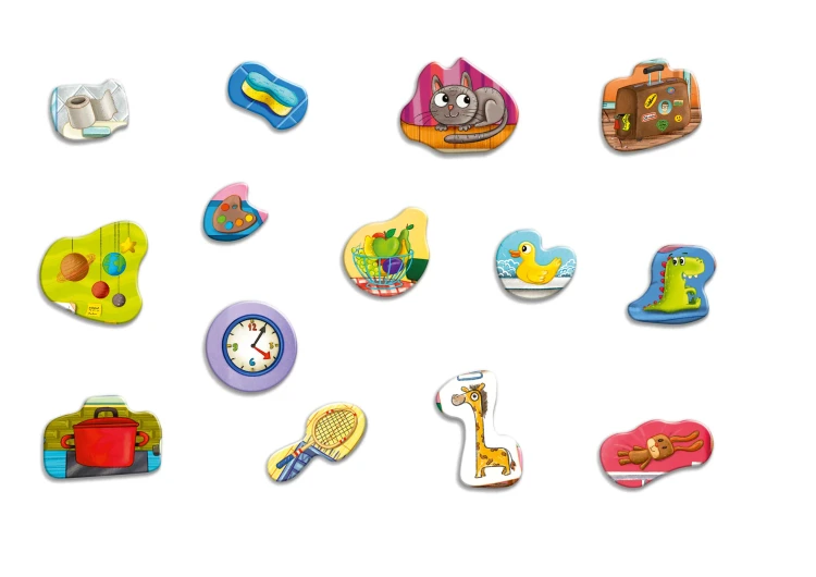 Puzzle edukacyjne MAXI GRANNA Mój Dom do wspólnego układania i opowiadania