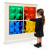 Kolorowe lustra sensoryczne Playlearn – 4 szt., 33 × 33 cm paktoo pl.png