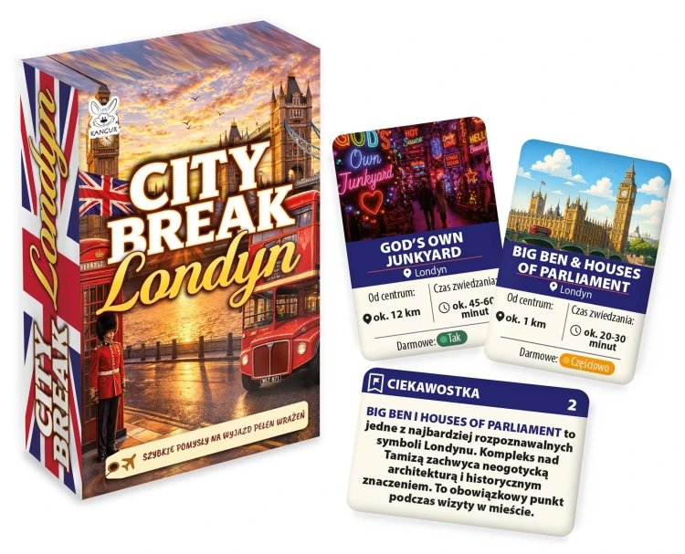 Mini przewodnik Londyn – City Break KANGUR z atrakcjami i ciekawostkami