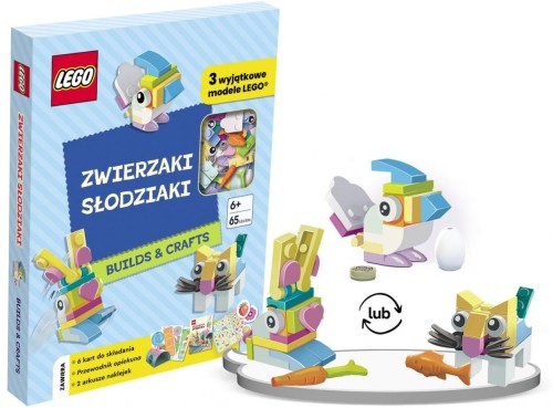 LEGO Zwierzaki Słodziaki AMEET – zestaw kreatywny z klockami, książką i naklejkami