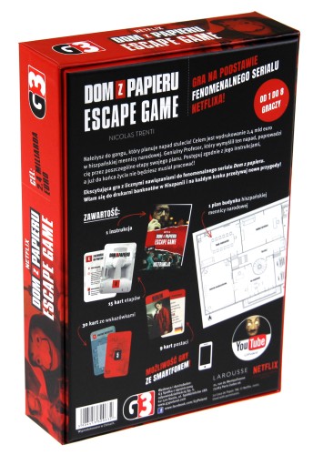 Gra Dom z papieru, elementy karcianej przygody z zagadkami i wskazówkami