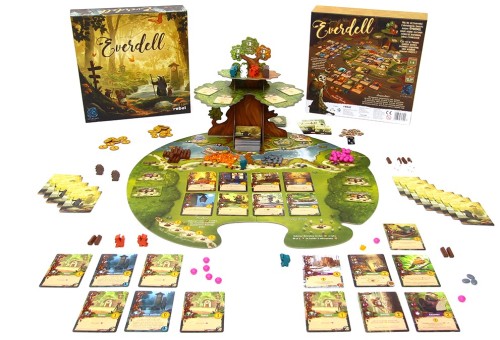 Everdell REBEL – strategiczna gra planszowa o budowaniu miasta leśnych zwierząt