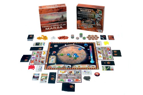 Terraformacja Marsa REBEL – strategiczna gra planszowa o zmianie środowiska planety
