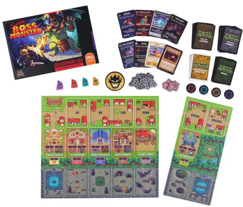 Super Boss Monster Muduko PAP dla 1–4 graczy, gra o tworzeniu własnego lochu