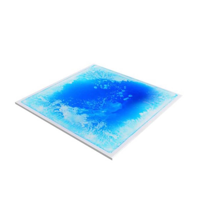 Płytka sensoryczna 30 x 30 cm ustawiona pionowo, pokazująca konstrukcję i kolorystykę elementu