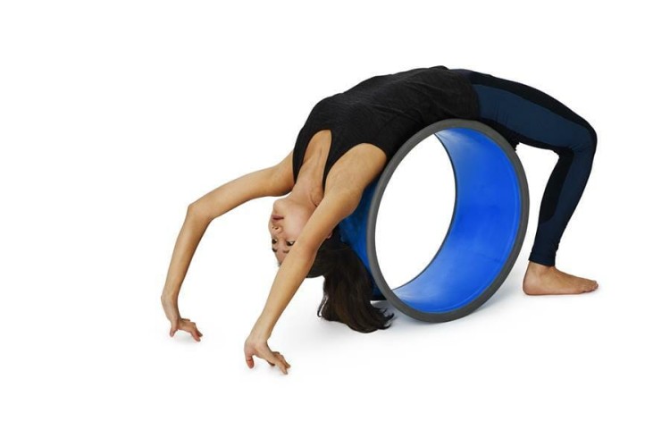 Grupa dzieci bawiąca się obręczami podobnymi do Gonge Body Wheels w sali zajęć, ilustracja zastosowań grupowych