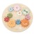 Drewniane koła zębate w zestawie VIGA PolarB z elementami dekoracyjnymi z motywami zwierząt