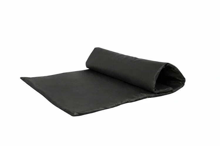 Detale piankowej maty do rolowania — powierzchnia i struktura materiału, mata 200 × 125 × 2 cm