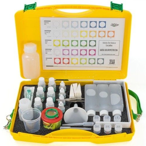 Walizka Eko-Badacza Ecolabbox – badanie wody i gleby