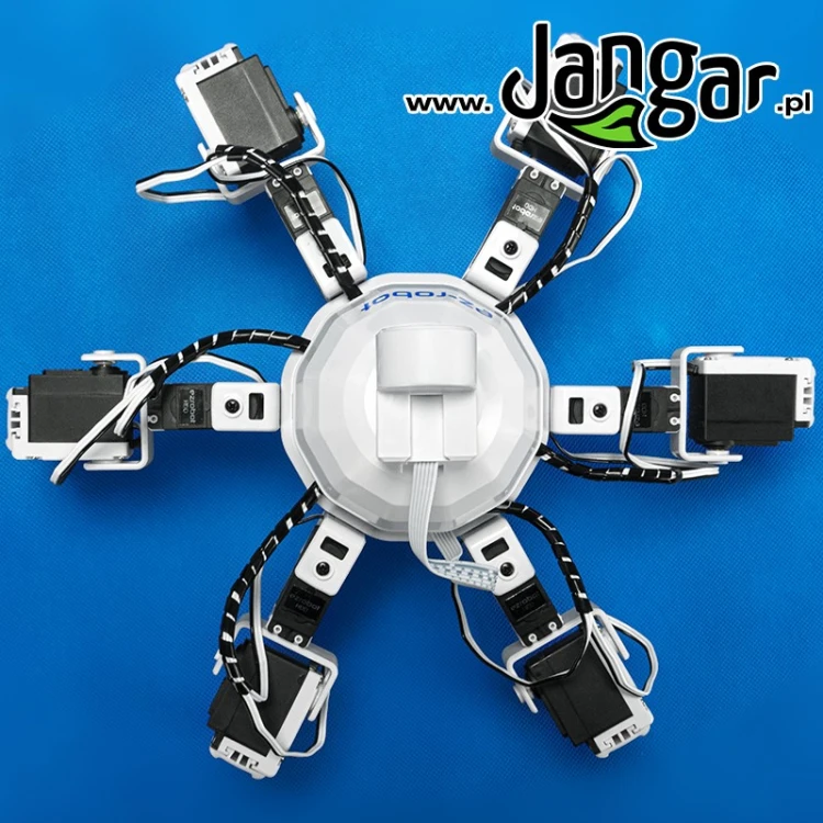 Edupająk SIX JANGAR, pomoc naukowa do zajęć STEM i eksperymentów z robotyką