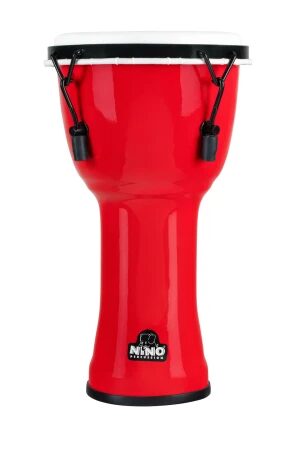 Bęben djembe NINO o średnicy 20 cm i wysokości 41 cm z trwałym syntetycznym korpusem i membraną