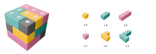Zbliżenie na elementy TUKI Builder z obrotowymi kapsułami magnetycznymi w szczelnych osłonach