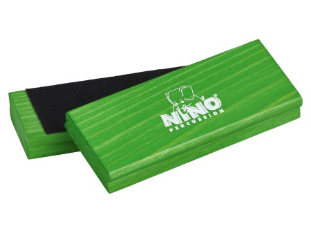 Para instrumentów perkusyjnych piasek-bloków NINO940GR w kolorze zielonym