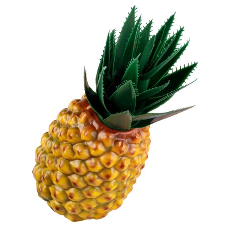 Widok z bliska na shaker ananas z tworzywa sztucznego dla dzieci