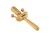 Instrument perkusyjny NINO519 WOODPECKER wykonany z naturalnego drewna kauczukowego o długości 18,5 cm i naturalnym kolorze