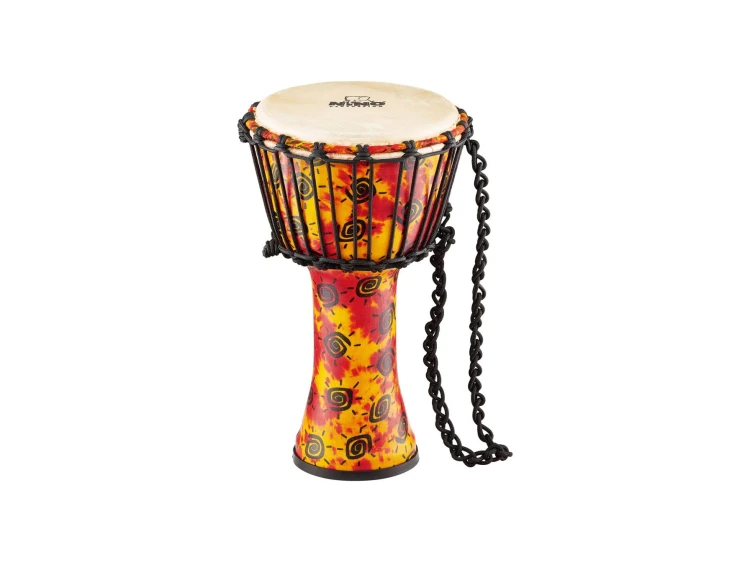 Djembe dla dzieci o średnicy 8 cali z syntetycznym korpusem i jasnym kolorem światło słoneczne