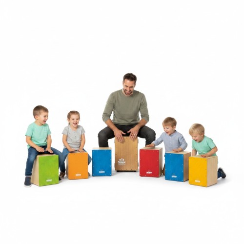 Zestaw perkusyjny Cajon NINOSET950 - 7 szt do rytmiki