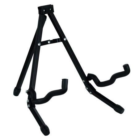 Stojak na gitarę Ortega 4/4 stabilnie podtrzymujący instrument w pozycji pionowej