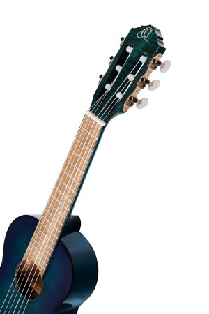 Elektroniczny system Ortega MagusUke z preampem i wbudowanym tunerem na gitarlele