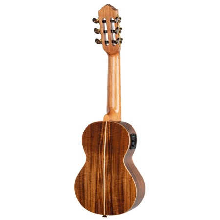 Guitarlele Ortega z wbudowanym preampem MagusUke i profesjonalnym pokrowcem w naturalnym kolorze