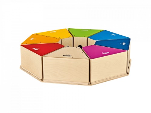 NINO DeLuxe Class Room Cajon 36" – zestaw 8 cajonów dla dzieci