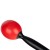 Zbliżenie na czerwone marakasy syntetyczne z formowanego ABS, łatwe do utrzymania w czystości