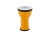 Mini djembe o średnicy 6 cali w kolorze lemon, widok z przodu