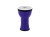 Fioletowe mini djembe 6 cali z syntetyczną powłoką, lekkie i odporne na warunki atmosferyczne