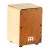 Mini cajon z brzozy bałtyckiej o wymiarach 14 cm szerokości i 22 cm wysokości, idealny do nauki rytmu