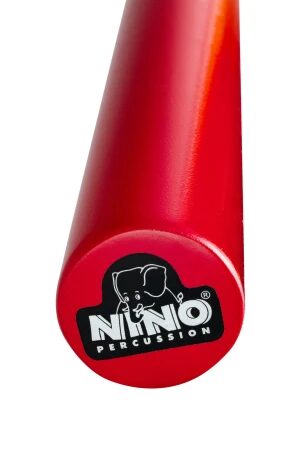 Zbliżenie na czerwony kij deszczowy NINO z trwałego materiału syntetycznego