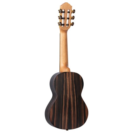 Guitarlele RGL5EB widok zbliżony na główkę z pozłacanymi tunerami i wiązaniem ABS