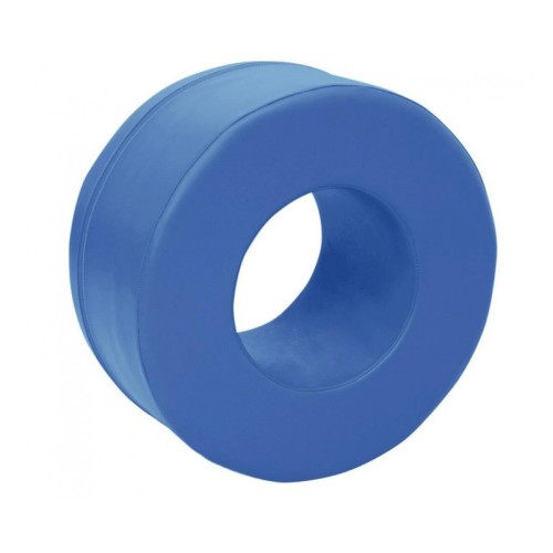 Zbliżenie na strukturę trwałej pianki małego koła; obraz przedstawia łatwą do czyszczenia powierzchnię i otwór środkowy