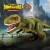 Tyrannosaurus Rex w ruchu — animacja jazdy i świecący grzbiet, pokaz funkcji zdalnie sterowanego WOOPIE