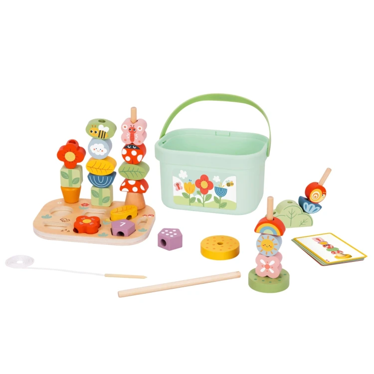 Zestaw edukacyjny Magiczny Ogród TOOKY TOY dla dzieci od 3 lat — rozwija koordynację, koncentrację i sprawność manualną
