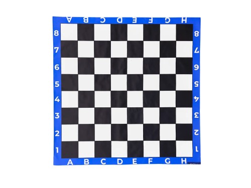 Mata warcaby 140x140 cm 29 — duża mata z ekoskóry i antypoślizgowym spodem do gry w warcaby