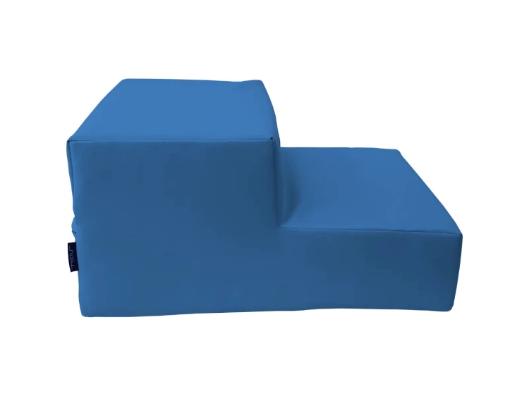 Schody Malucha — piankowa kształtka stopniowa do terapii i zabawy, powłoka PCV, wymiary 50×45×24 cm