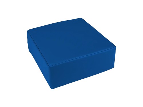 Zbliżenie kostki rehabilitacyjnej 25×25×10 cm pokazujące kształt i profil, używana podczas masażu i terapii manualnej
