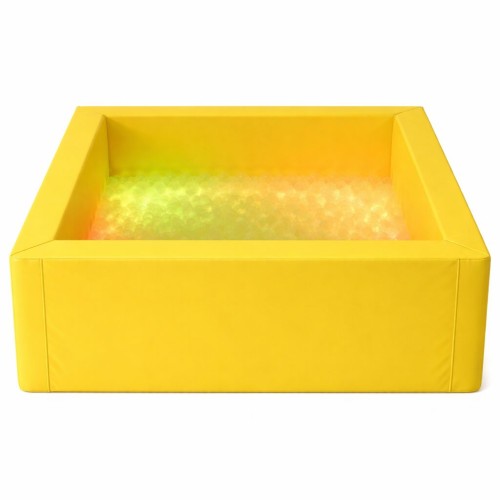 Basen suchy z piłeczkami i podświetleniem RGB do sali Snoezelen 150 × 150 × 60 cm