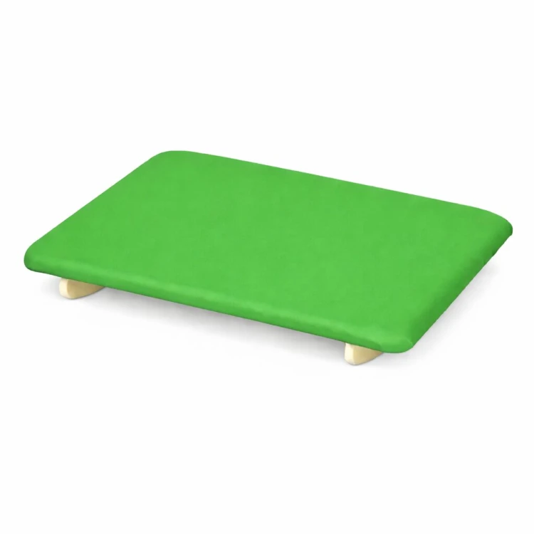 Prezentacja sklejki jako materiału nośnego deski SI 110 × 50 cm — miejsce mocowania płozy