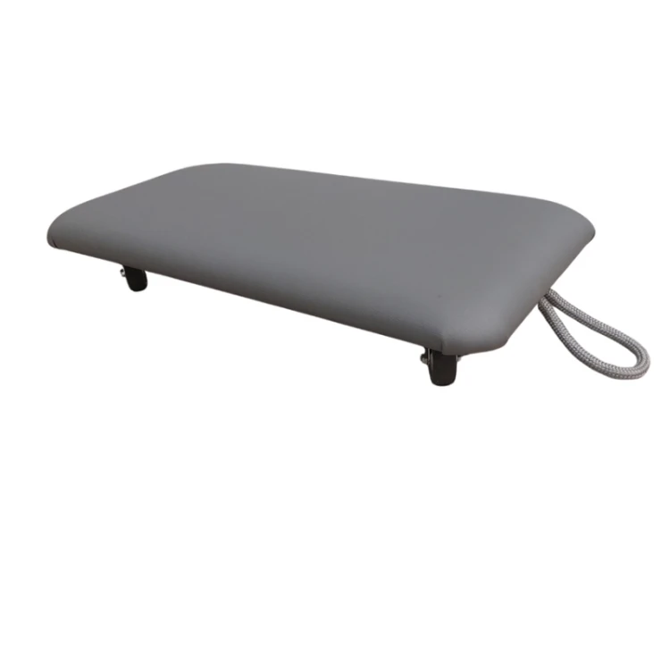 Przód deskorolki terapeutycznej 50 × 70 cm - zaokrąglone krawędzie i wykończenie ze skaju